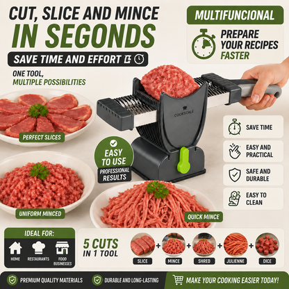 🥩 Transform Your Kitchen with 5 Perfect Protein Cuts Using Just One Machine 🔪✨