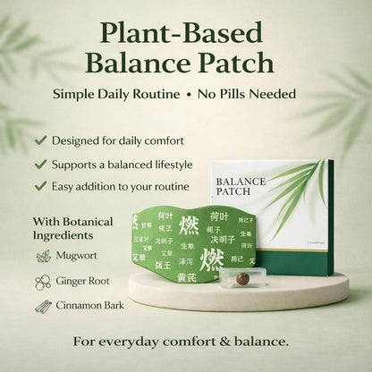 LUMIVO™ Herbal Balance Patch — Japanese Kampo Formula