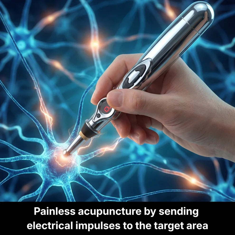 Acupuncture Healing Pen⚡ Relieve Pain, Release Deep Muscle Tension & Restore Full-Body Balance — Fast Natural Relief Anytime, Anywhere